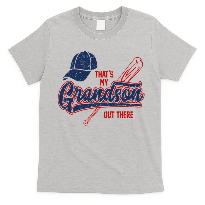 That's My Grandson Out There Baseball Inspired Double Play T-Shirt