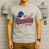 That's My Grandson Out There Baseball Inspired Double Play T-Shirt