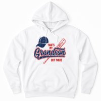 That's My Grandson Out There Baseball Inspired Double Play Hoodie