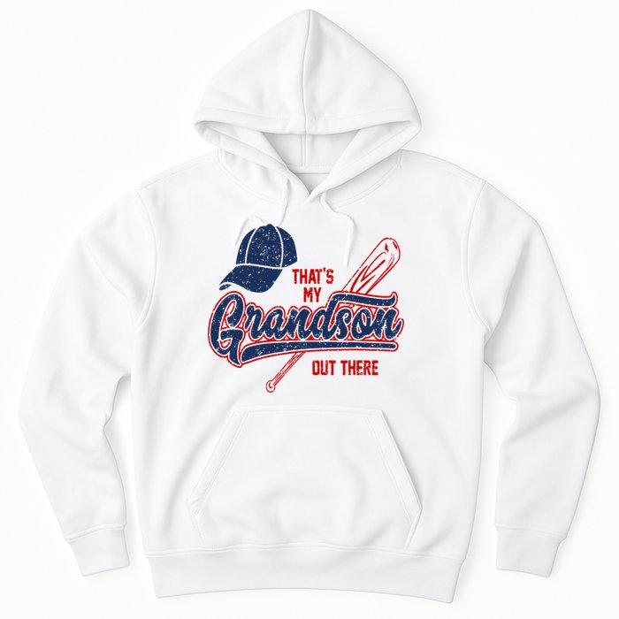 That's My Grandson Out There Baseball Inspired Double Play Hoodie