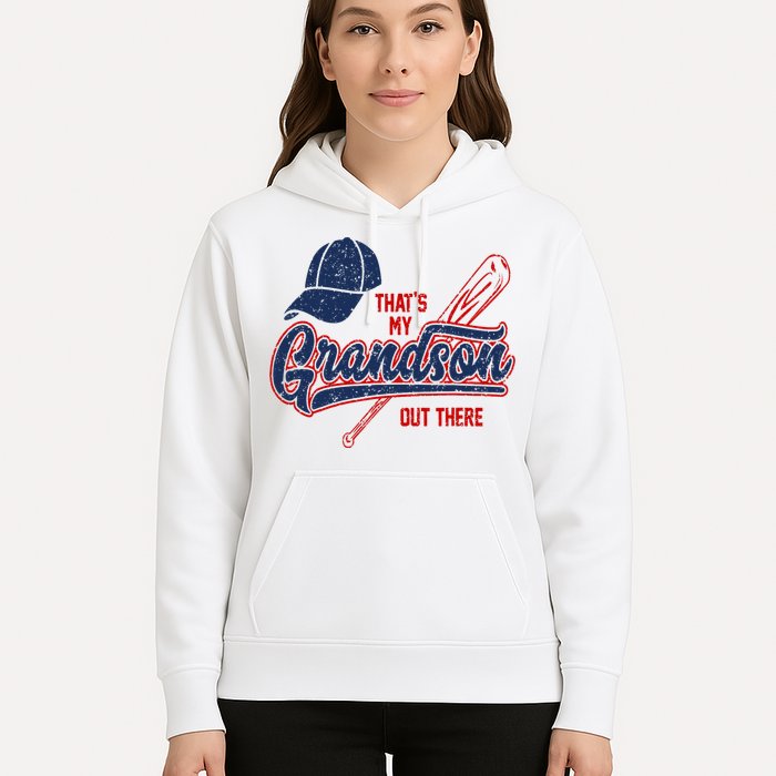 That's My Grandson Out There Baseball Inspired Double Play Hoodie