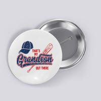 That's My Grandson Out There Baseball Inspired Double Play Button