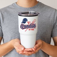 That's My Grandson Out There Baseball Inspired Double Play Tumbler