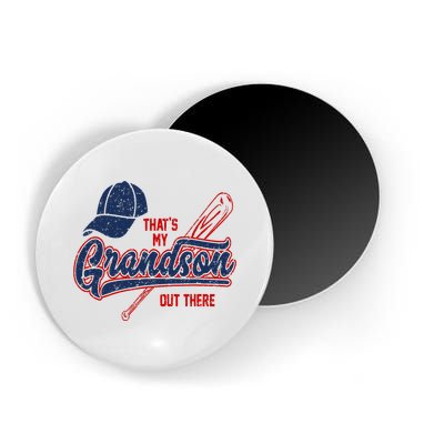 That's My Grandson Out There Baseball Inspired Double Play Magnet