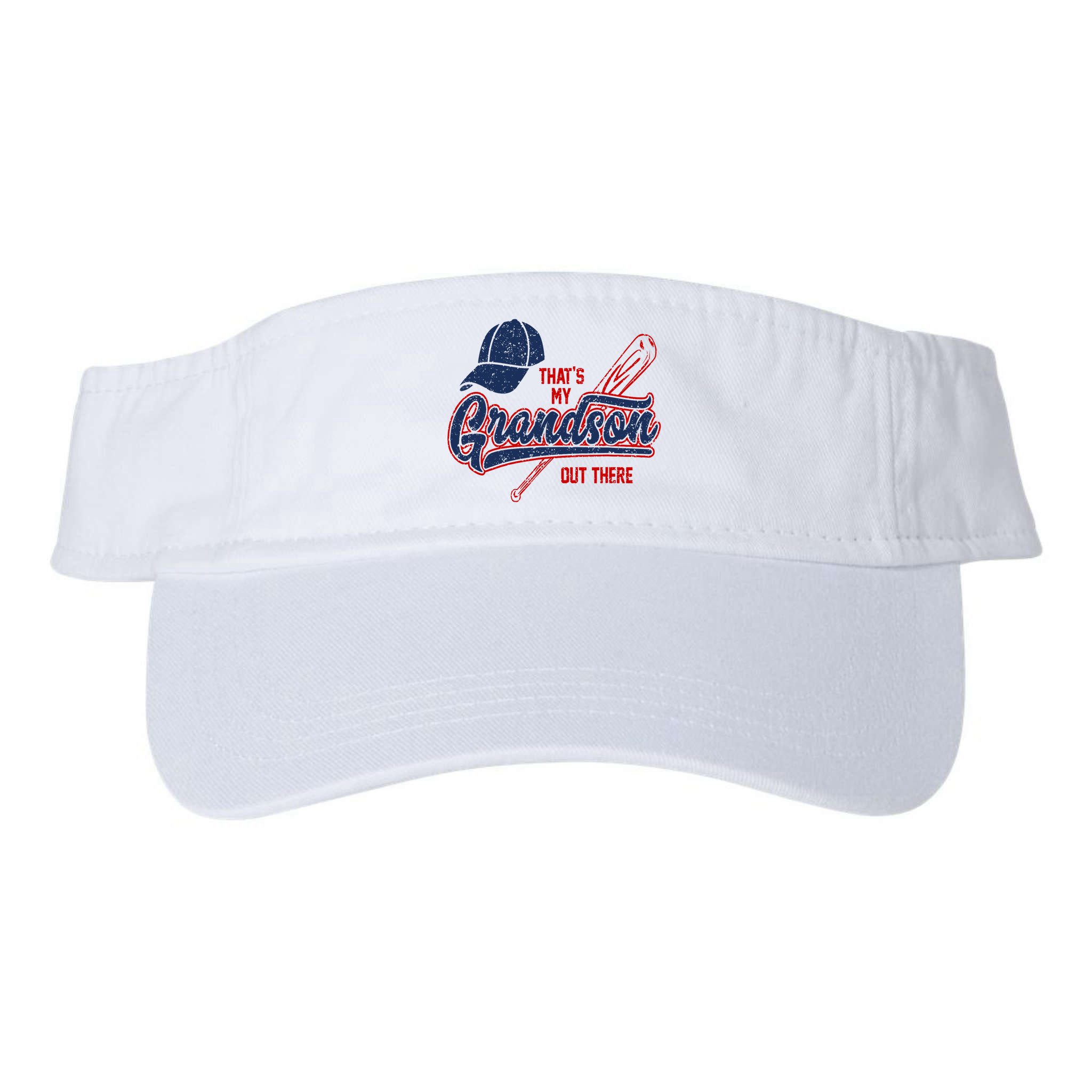 That's My Grandson Out There Baseball Inspired Double Play Visor