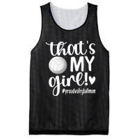 Thats My GirlProud Volleyball Mom Volleyball Mother Mesh Reversible Basketball Jersey Tank