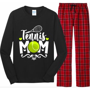 Tennis Mom Great Gift Long Sleeve Pajama Set