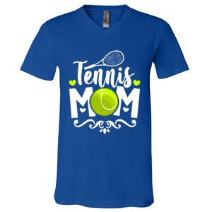 Tennis Mom Great Gift V-Neck T-Shirt