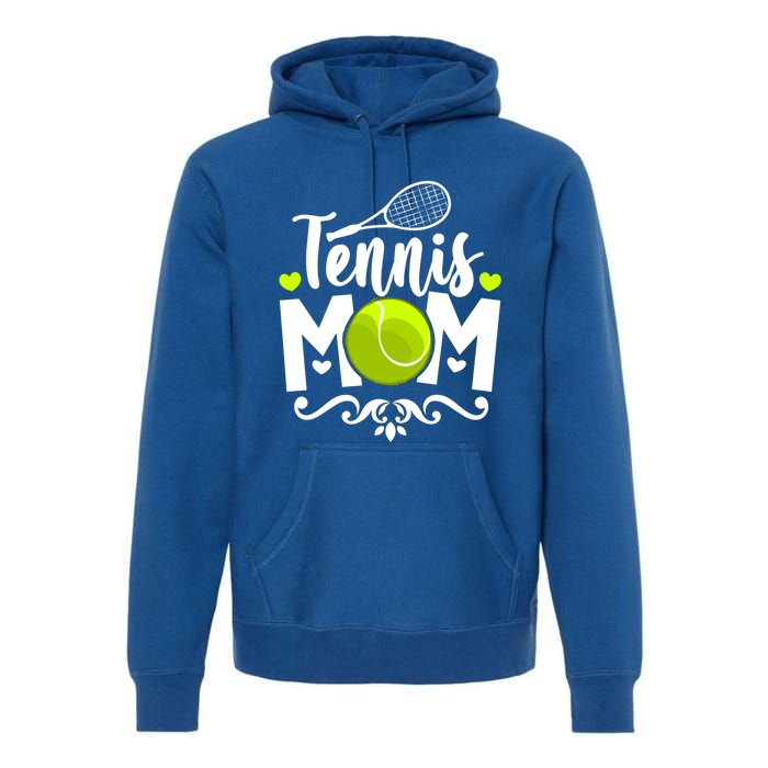 Tennis Mom Great Gift Premium Hoodie