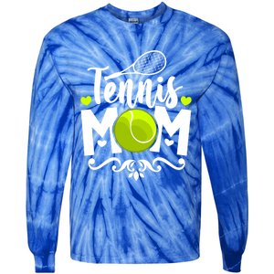 Tennis Mom Great Gift Tie-Dye Long Sleeve Shirt