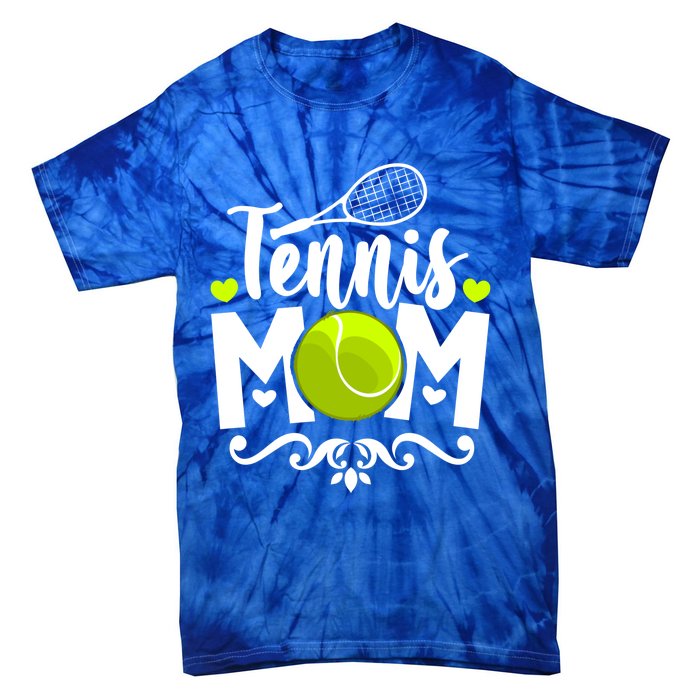 Tennis Mom Great Gift Tie-Dye T-Shirt