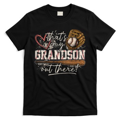 Thats My Grandson Out There Baseball Grandma T-Shirt