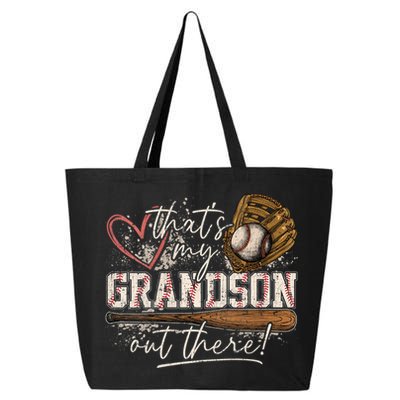 Thats My Grandson Out There Baseball Grandma 25L Jumbo Tote