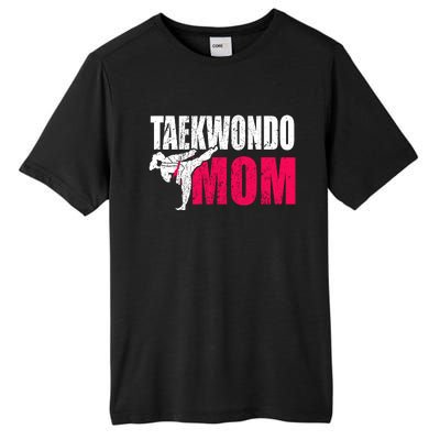 Taekwondo Mom Gift Idea Wo Tae Cool Taekwondo Uniform Tall Fusion ChromaSoft Performance T-Shirt