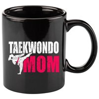 Taekwondo Mom Gift Idea Wo Tae Cool Taekwondo Uniform 11oz C Handle Ceramic Mug