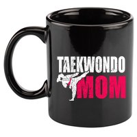 Taekwondo Mom Gift Idea Wo Tae Cool Taekwondo Uniform 11oz C Handle Ceramic Mug