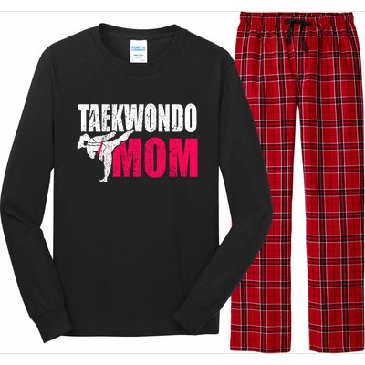 Taekwondo Mom Gift Idea Wo Tae Cool Taekwondo Uniform Long Sleeve Pajama Set