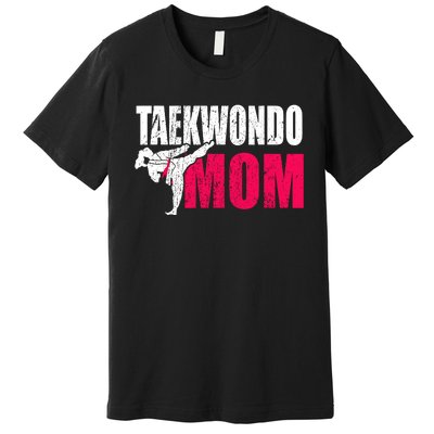 Taekwondo Mom Gift Idea Wo Tae Cool Taekwondo Uniform Premium T-Shirt