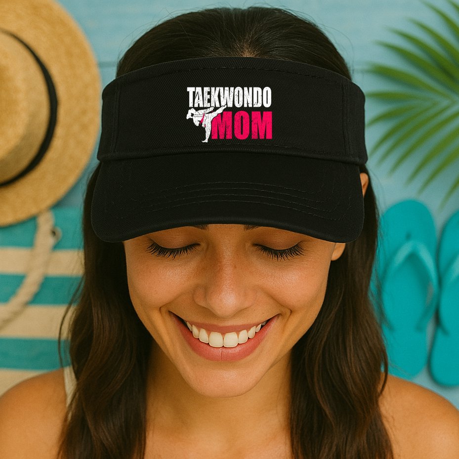 Taekwondo Mom Gift Idea Wo Tae Cool Taekwondo Uniform Visor