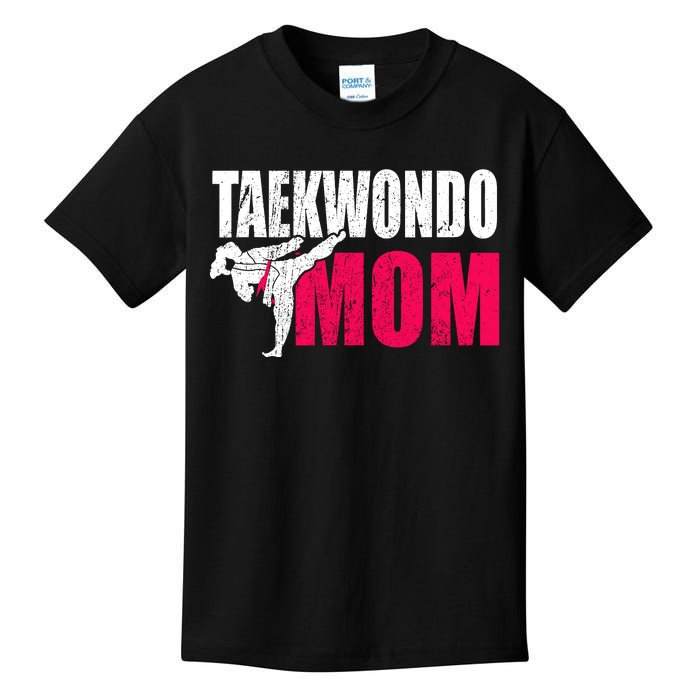 Taekwondo Mom Gift Idea Wo Tae Cool Taekwondo Uniform Kids T-Shirt