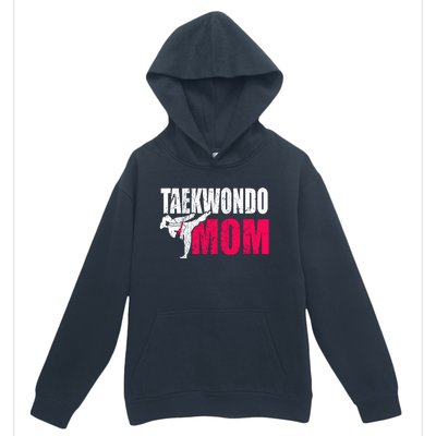 Taekwondo Mom Gift Idea Wo Tae Cool Taekwondo Uniform Urban Pullover Hoodie