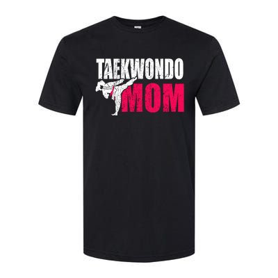 Taekwondo Mom Gift Idea Wo Tae Cool Taekwondo Uniform Softstyle CVC T-Shirt