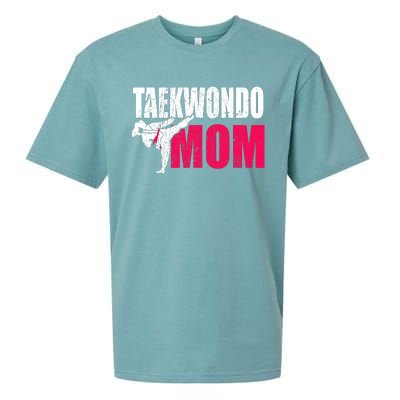 Taekwondo Mom Gift Idea Wo Tae Cool Taekwondo Uniform Sueded Cloud Jersey T-Shirt