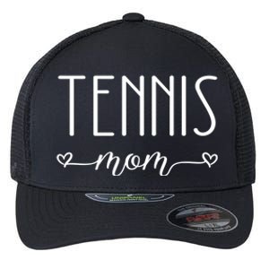 Tennis Mom Great Gift Flexfit Unipanel Trucker Cap