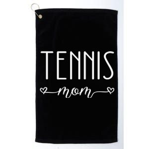 Tennis Mom Great Gift Platinum Collection Golf Towel