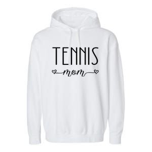 Tennis Mom Great Gift Garment-Dyed Fleece Hoodie