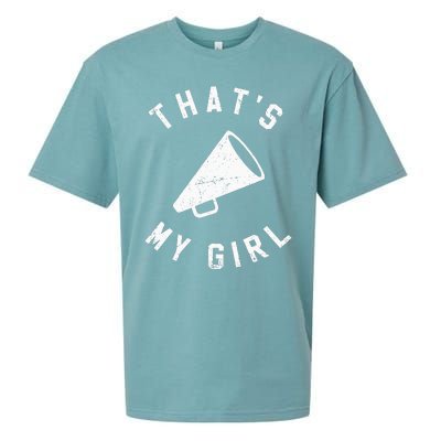 ThatS My Girl Cheerleading Sueded Cloud Jersey T-Shirt