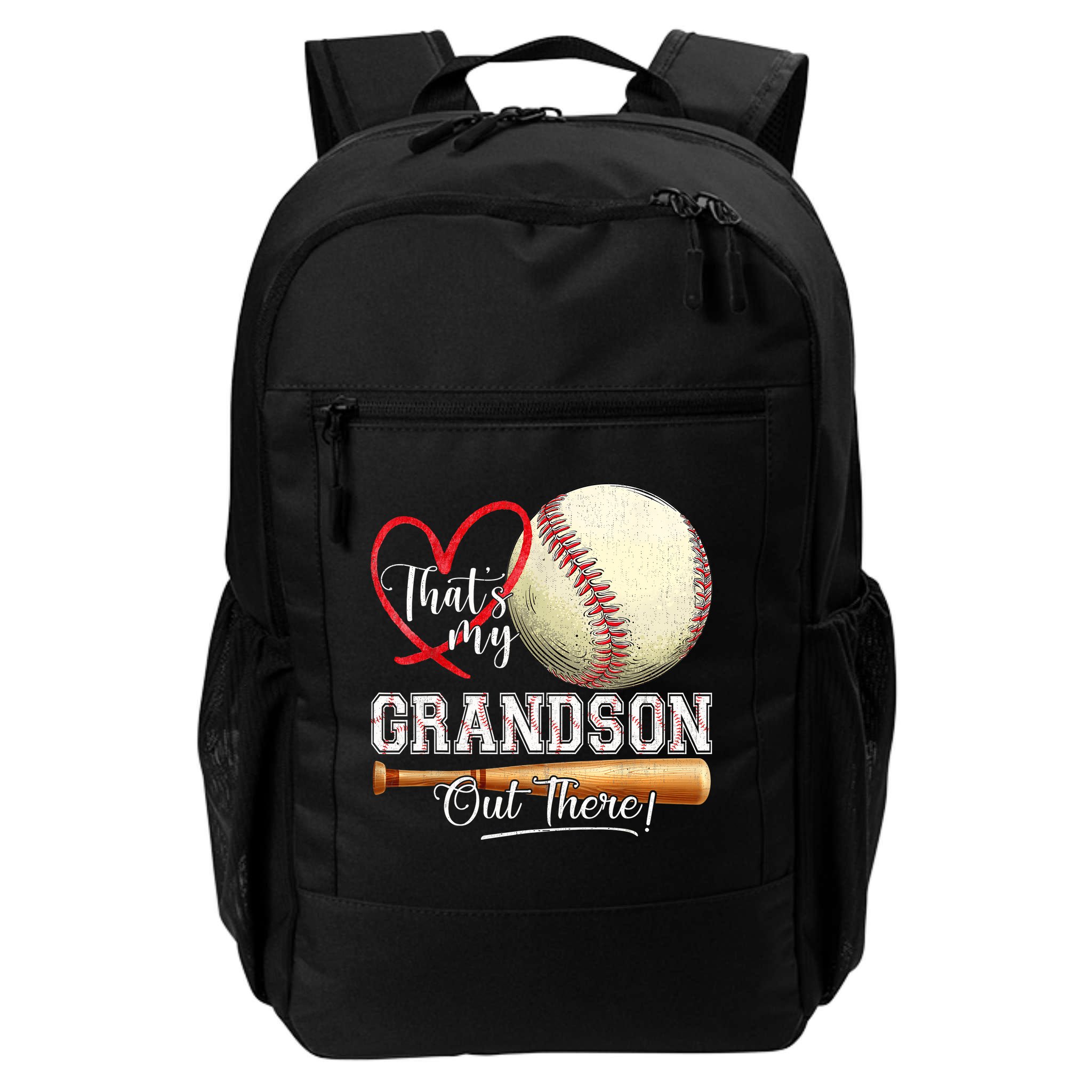 ThatS My Grandson Out There Baseball Grandma MotherS Day Backpack