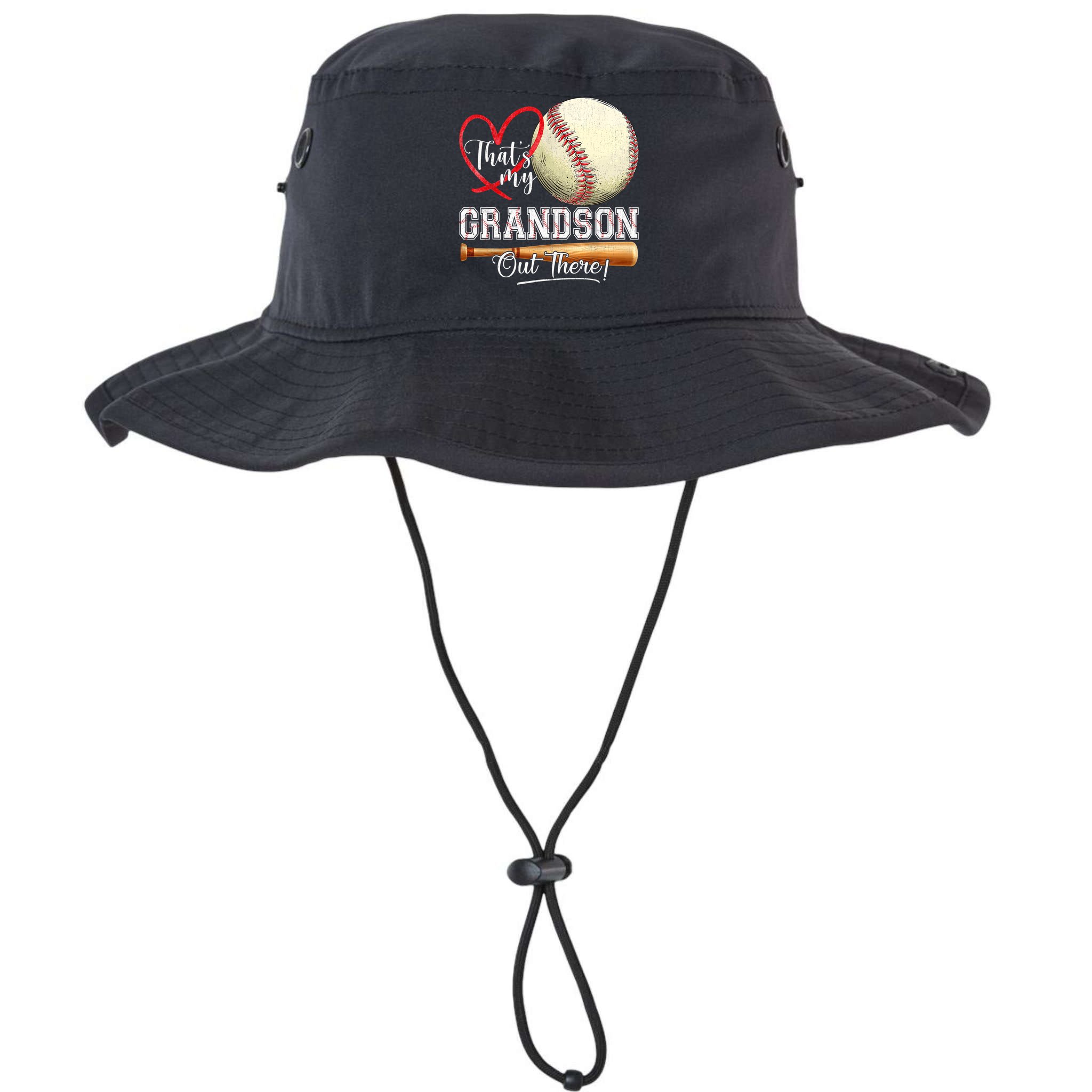 ThatS My Grandson Out There Baseball Grandma MotherS Day Bucket Hat