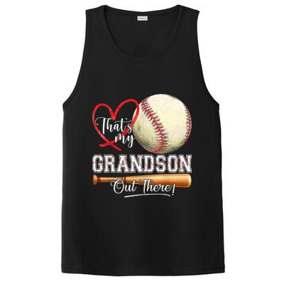 ThatS My Grandson Out There Baseball Grandma MotherS Day PosiCharge Competitor Tank