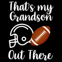 That's My Grandson Out There Football Sport Impact Tech Backpack