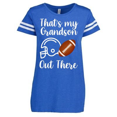 That's My Grandson Out There Football Sport Enza Ladies Jersey Football T-Shirt