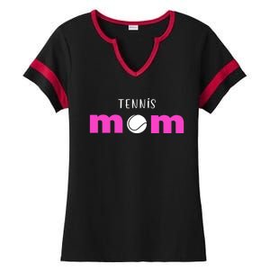 Tennis Mom Gift Meaningful Gift Ladies Halftime Notch Neck Tee