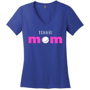 Tennis Mom Gift Meaningful Gift Women's V-Neck T-Shirt