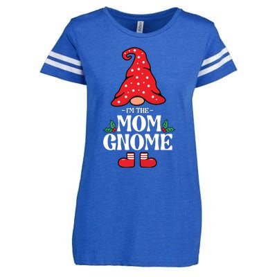 The Mom Gnome Funny Family Matching Group Christmas Enza Ladies Jersey Football T-Shirt