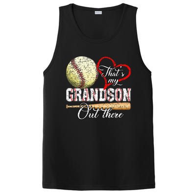 Thats My Grandson Out There Baseball Grandma PosiCharge Competitor Tank