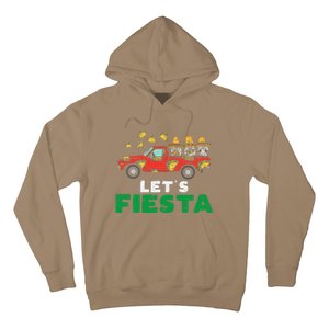 Three Mexican Gnomes On Taco Truck Lets Fiesta Cinco De Mayo Hoodie