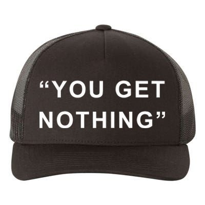 Thepondpork Marco Garofalo Pork You Get Nothing Yupoong Adult 5-Panel Trucker Hat