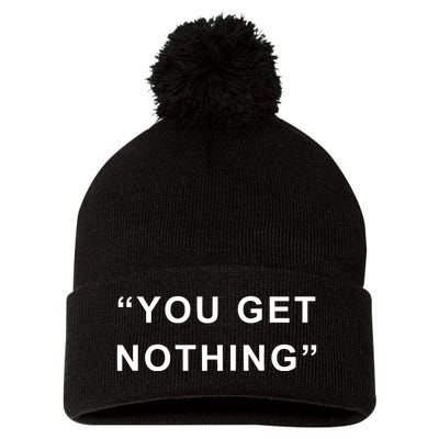 Thepondpork Marco Garofalo Pork You Get Nothing Pom Pom 12in Knit Beanie