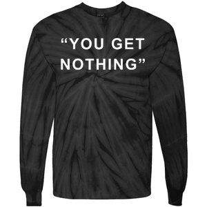 Thepondpork Marco Garofalo Pork You Get Nothing Tie-Dye Long Sleeve Shirt