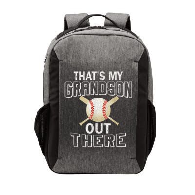 ThatS My Grandson Out There Baseball Grandma MotherS Day Vector Backpack