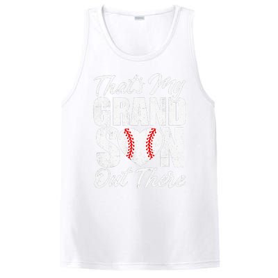 That's My Grandson Out There Baseball Grandma PosiCharge Competitor Tank