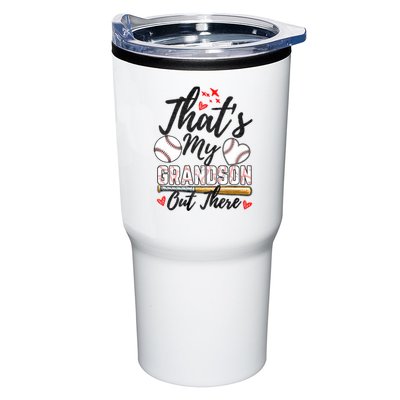 ThatS My Grandson Out There Baseball Grandma MotherS Day Tumbler