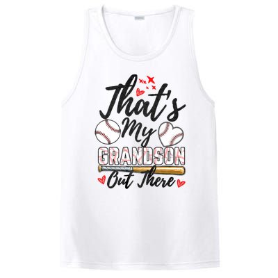 ThatS My Grandson Out There Baseball Grandma MotherS Day PosiCharge Competitor Tank