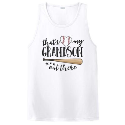 ThatS My Grandson Out There Baseball Grandma MotherS Day PosiCharge Competitor Tank