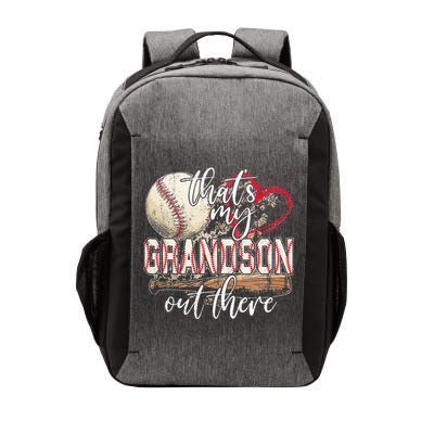 Thats My Grandson Out There Baseball Grandma Mothers Day Vector Backpack